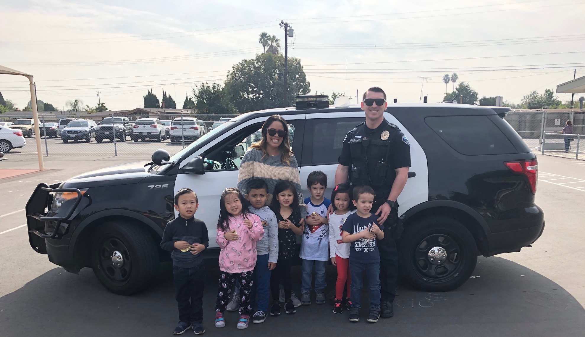 To promote our community helpers unit, we had visits from the Police Department, Fire Department, and a Trucking company.