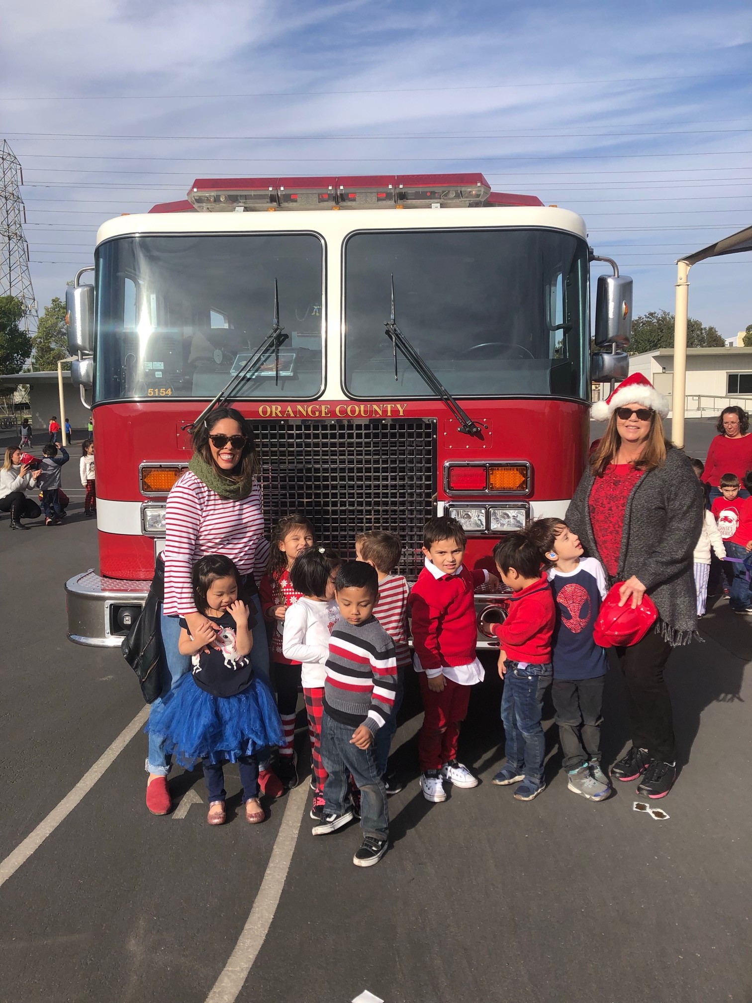 To promote our community helpers unit, we had visits from the Police Department, Fire Department, and a Trucking company.