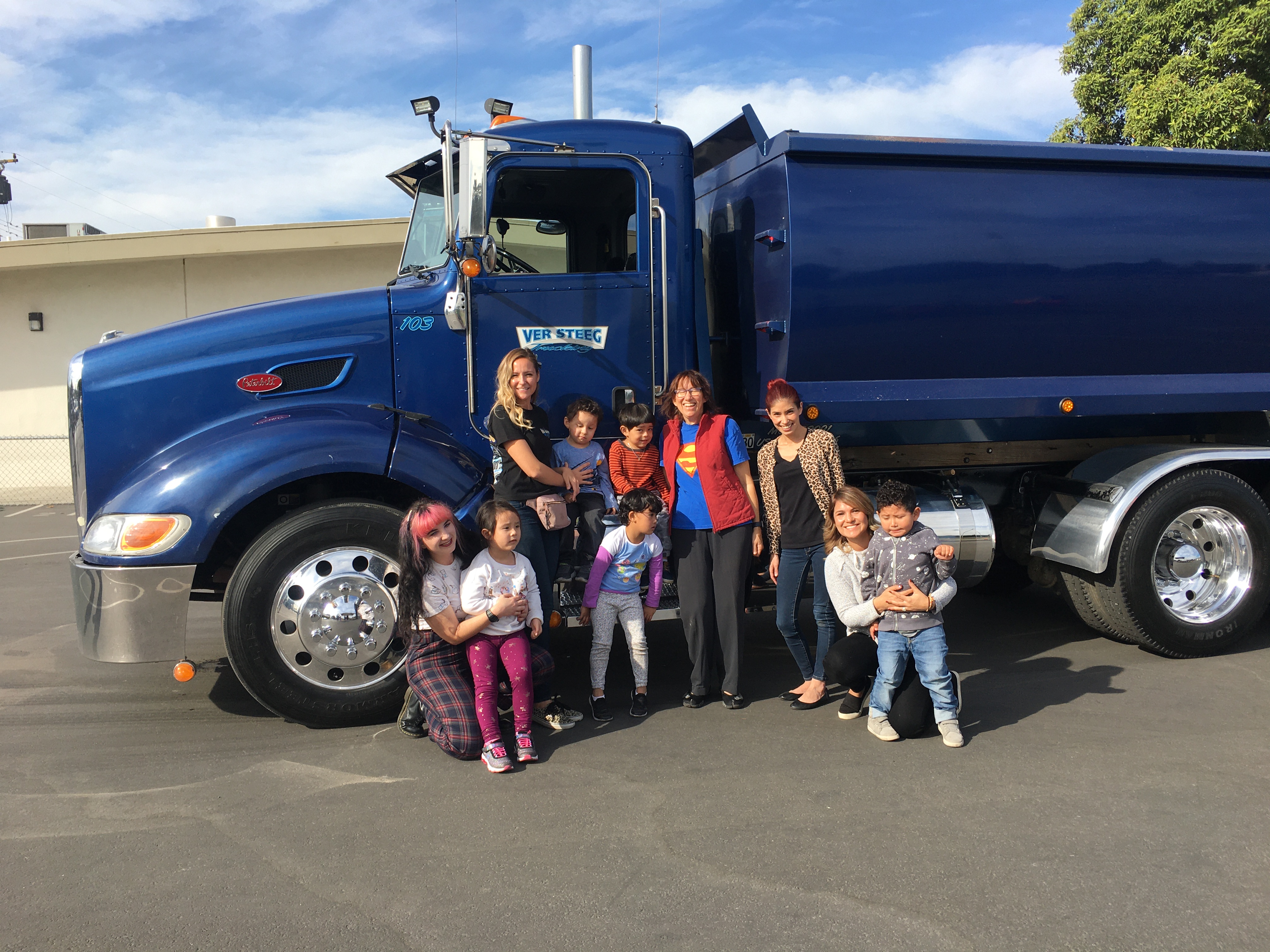 To promote our community helpers unit, we had visits from the Police Department, Fire Department, and a Trucking company.
